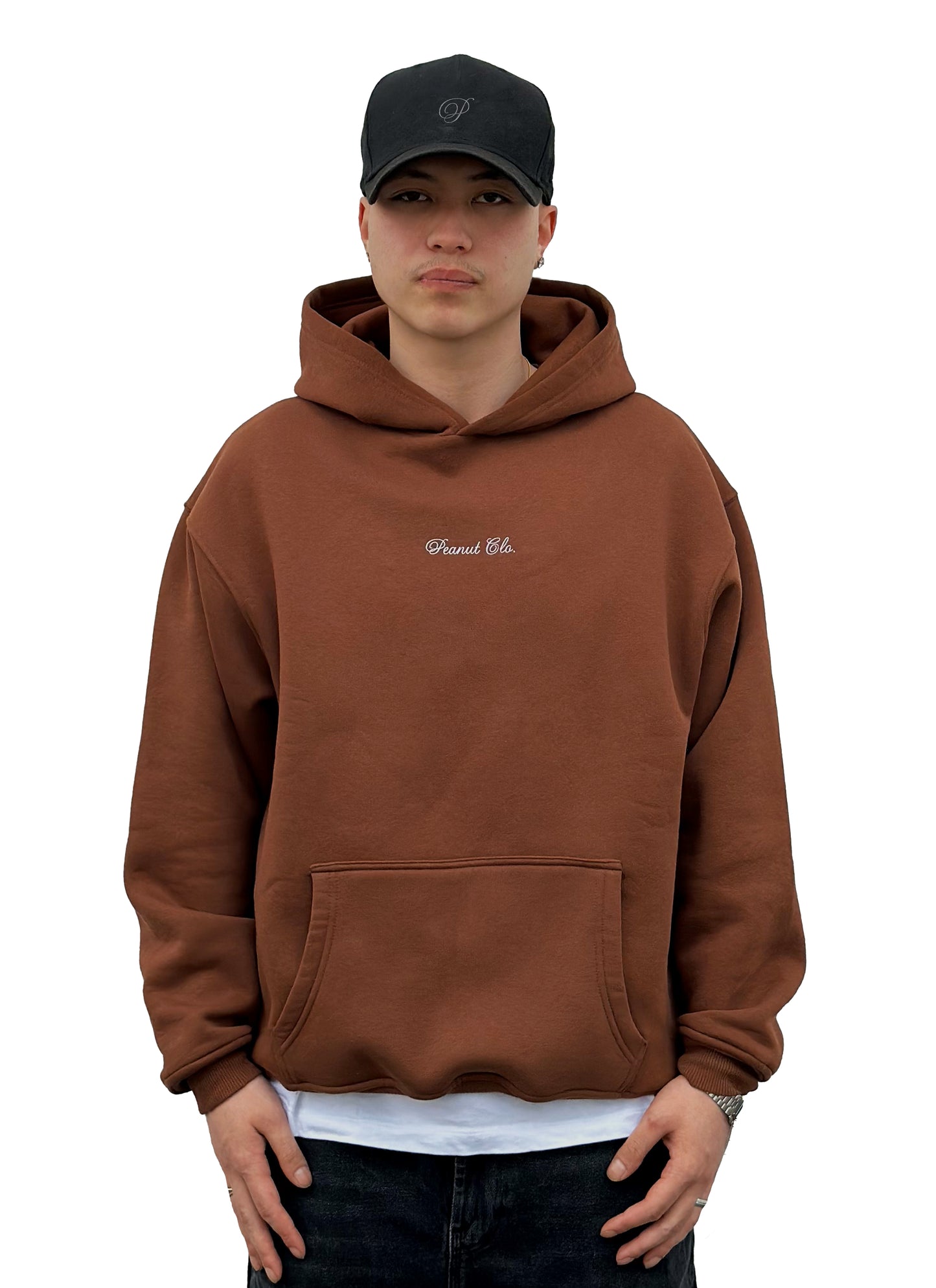 Peanut Hoodie Brown