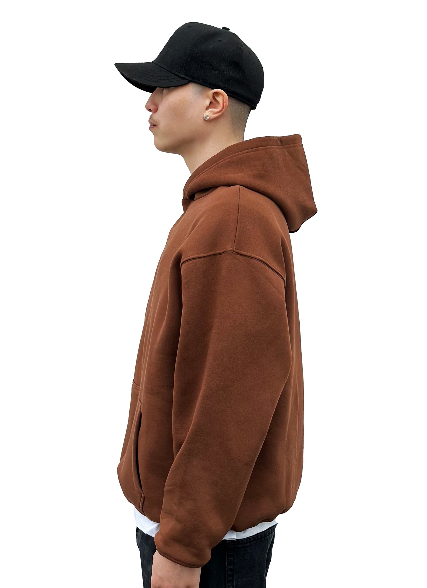 Peanut Hoodie Brown